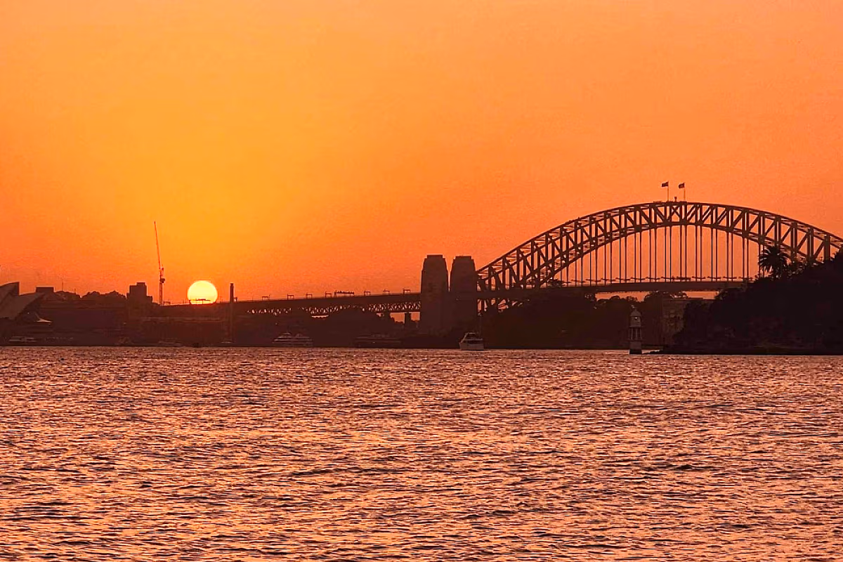 Golden Glow Sunset Harbour Cruise