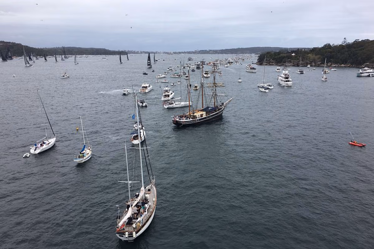 Soren Larsen Australia Day Dinner Cruise with Fireworks