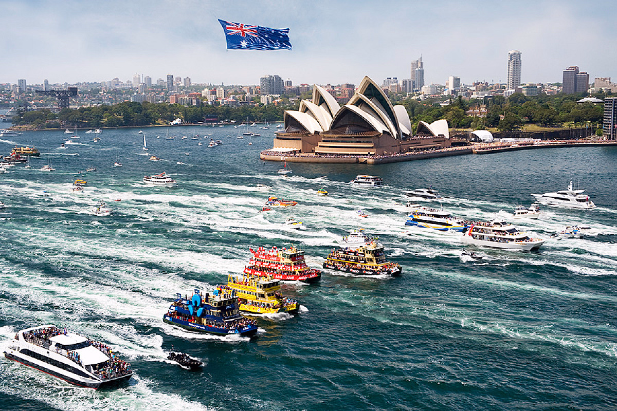 Australia Day Lunch Cruise MV Harbour Spirit